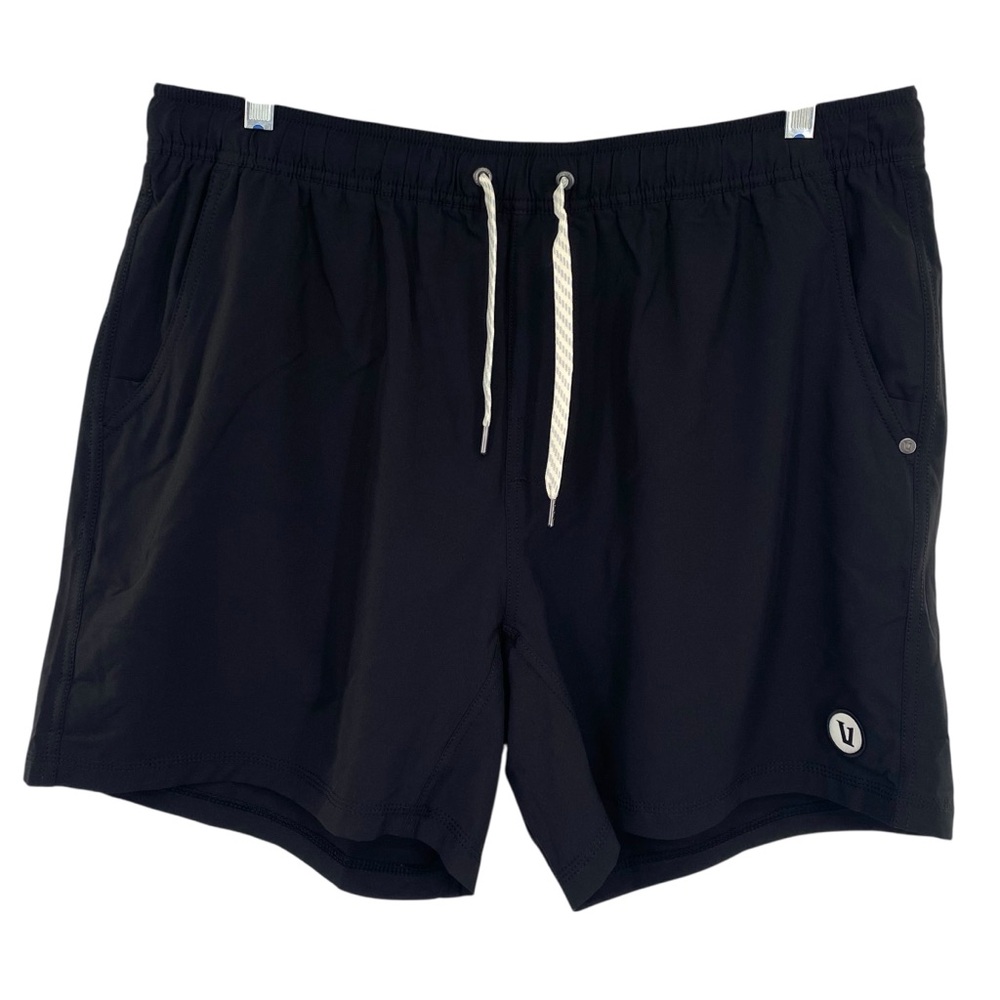 Vuori Mens Black Kore Shorts 5” XL Athletic Running